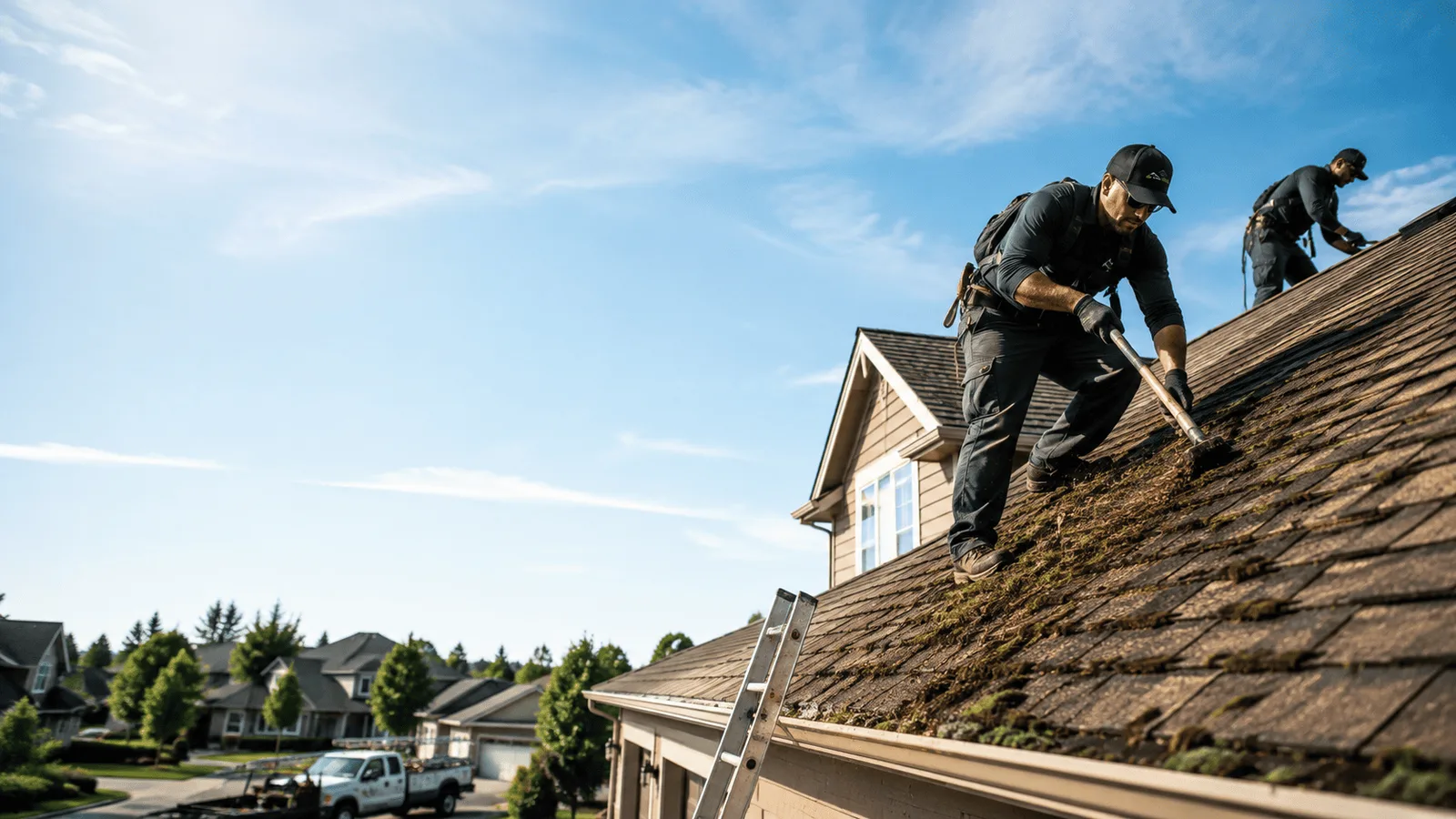 Roof Moss Removal in Larue, TX near me